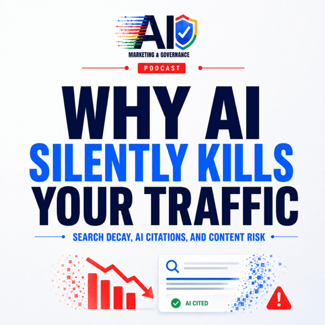 Why AI Silently Kills Your Traffic podcast cover