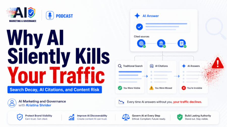 Why AI Silently Kills Your Traffic episode banner